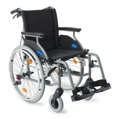 DM-317 45 cm Hafif Alüminyum Tekerlekli Sandalye